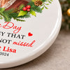 Custom Photo I'm Always With You Ceramic Ornament, Memorial Keepsake for Loved Ones HO82 903906
