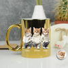 Custom Photo Cool Dog, Cat Metallic Mug Gift For Dog Cat Pet Lover HO82 900568