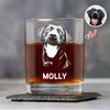 Custom Dog Photo Engraved Whiskey Glass Gift For Dog Lovers CH07 910014