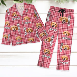 Custom Dog Photo Fluffy Pajamas Gift for Dog Lovers CH07 896268