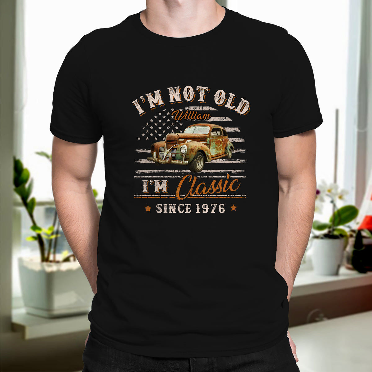 Custom Car Photo I'm Not Old I'm Classic Dark Shirt Gift For Car Lovers HO82 894434
