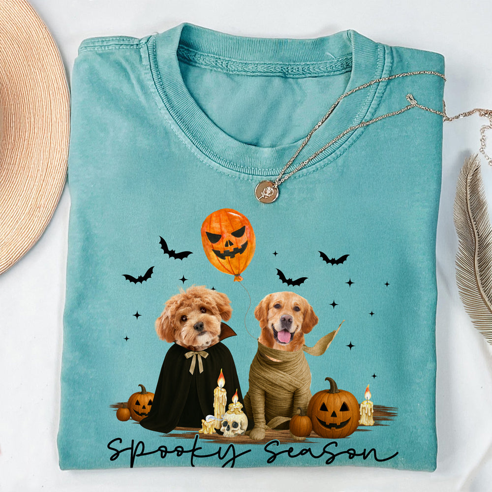 Custom Photo Spoky Season Comfort Shirt For Halloween TH10 896129