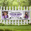 Custom Photo Class of 2026 Then And Now Personalized Banner Graduation Party Gift HA75 920622