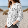 Custom Name Teacher Blouse Shirt Appreciation Gift CH07 180184