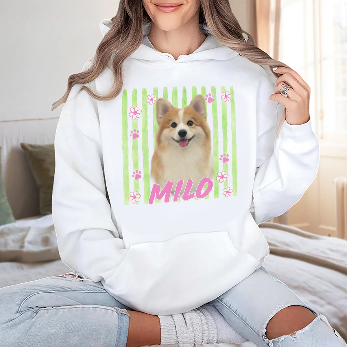 Custom Photo Cute Dog Cat Pet Bright Shirt, Gift For Pet Lovers HA75 921952