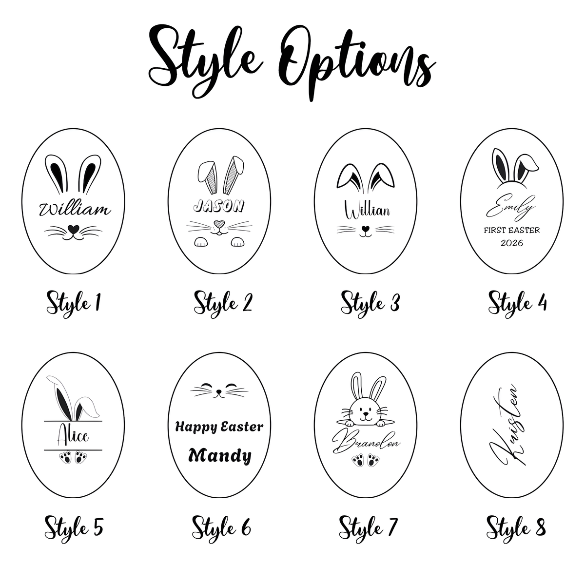 Personalized Name Easter Engraved Wooden Egg Shaker - Gift For Kids, Easter Gifts, Baby First Easter LM32 897777