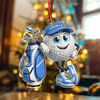 Personalized Golf Christmas Acrylic Ornament Gift for Golf Lovers TH10 171151