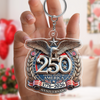 USA Eagles 250th Anniversary Semiquincentennial 1776-2026 Acrylic Keychain CH07 910614