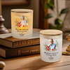Custom Photo You Will Remain In Our Hearts Forever Memorial Glass Jar With LED Candle HO82 893824
