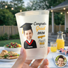 Custom Funny Face Congrats Grad 2026 Cups Graduation Day Party Decor HA75 921156