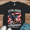 America 250Th Anniversary 1776-2026 Eagle Us Flag Dark Shirt HA75 898830