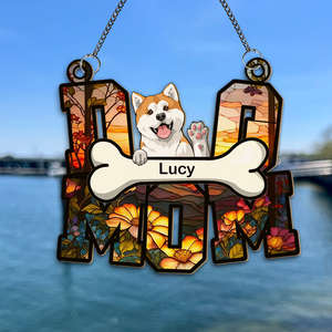 Dog Dad Dog Mom For Dog Lover Suncatcher Personalized Gift TH10 891637