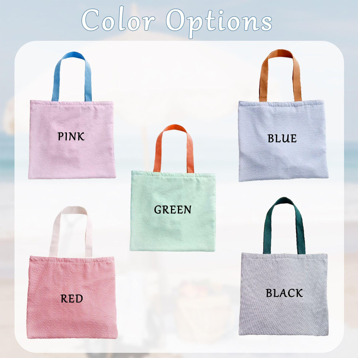 Personalized Beach Tote Bag Girls Trip - Summer Vacation Gift, Pool Bag for Women LM32 899819