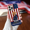 Custom Photo My Dog, Cat 250 Years 1776 2026 Patriotic American Phone Case HO82 901194