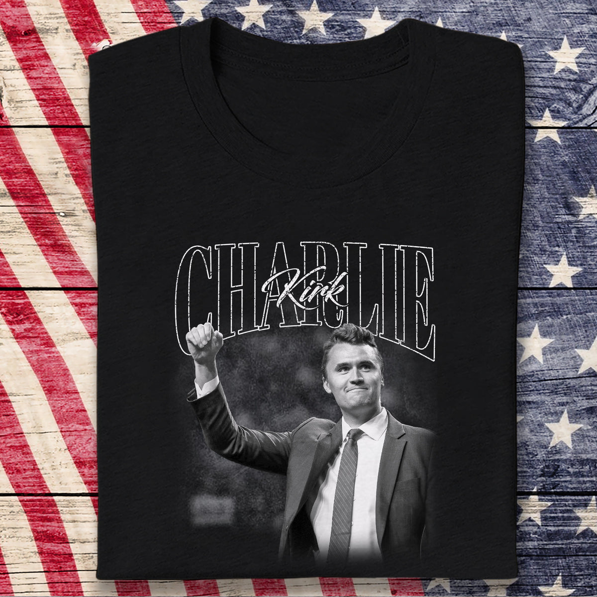 Charlie Kirk A True Hero Retro Style Dark Shirt HO82 65782