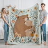 Custom Name Mama Bear Blanket, Mother’s Day Gift for Mom and Kids TH10 898871