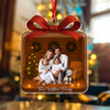 Custom Photo Family Is A Gift 3D Effect Acrylic Ornament Christmas Gift LM32 895799