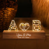 Personalized Couple Name Led Night Light, Custom Letter Gift For Couple, Wedding Anniversary HO82 901110