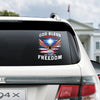 Personalized 250 Years of Blessing Shirt, Patriotic God Bless America Eagle Car Window Decal Sticker CH07 910790