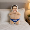 Custom Photo Minime Pillow Tummy Guy Shaped Pillow For Her TH10 170425