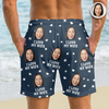 Custom Photo Funny I Love My Wife 2-in-1 Swim Trunks For Men TH10 170529