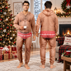 Personalized Funny Hairy Chest Men's Christmas Pattern Underwear Onesie Pajamas HO82 903686