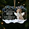 Custom Photo Pet Memorial Angel Acrylic Ornament Christmas Keepsake Gift CH07 180366