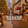 Personalized Custom Family Name Stocking Christmas Runner Rug TH10 171095