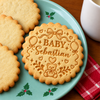 Personalized Baby Name With Heart Cookie Stamp HA75 919640