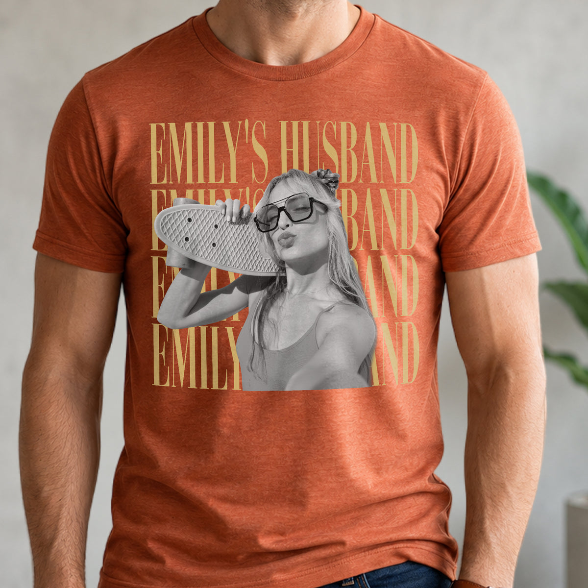 Custom Vintage Photo Wife, Husband Comfort Shirt - Personalized Anniversary Gift HA75 921482