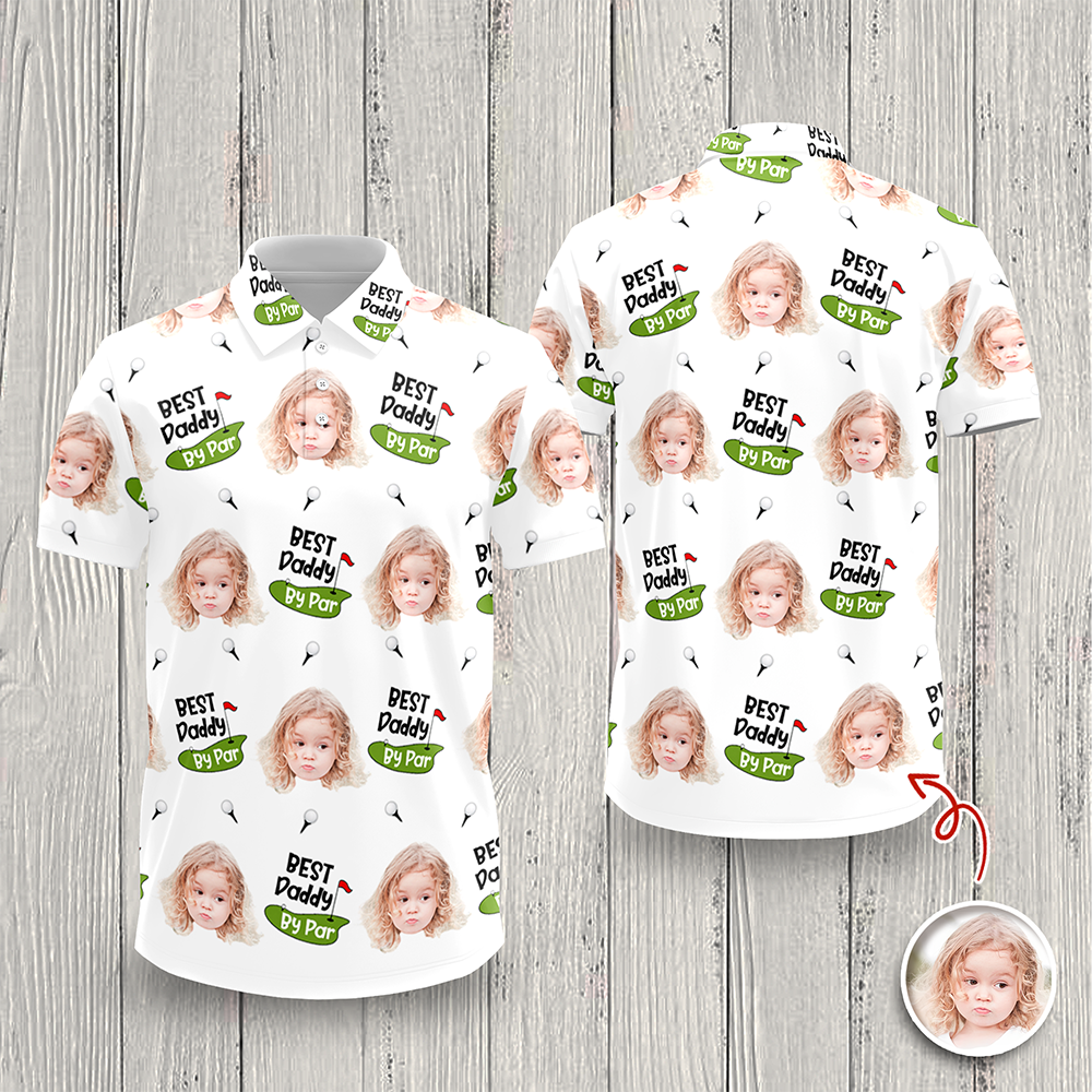 Personalized Best Dad By Par Funny Polo Shirt Gift for Dad CH07 911428