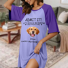 Custom Photo Life Would Be Boring Without Me Raglan Nightgown Gift For Mom TH10 169481