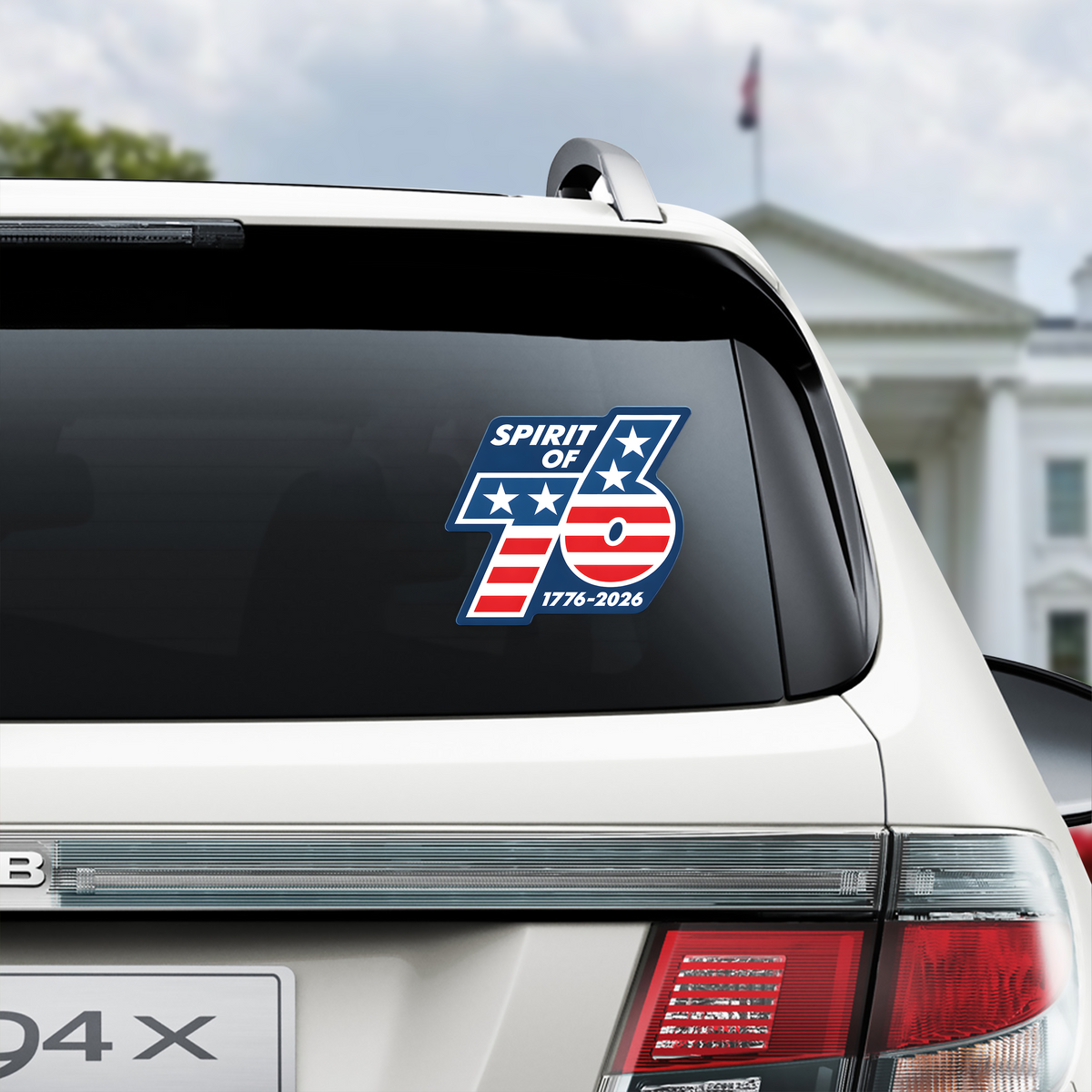 Spirit Of 76 1776 - 2026 Car Window Decal Sticker TH10 169231