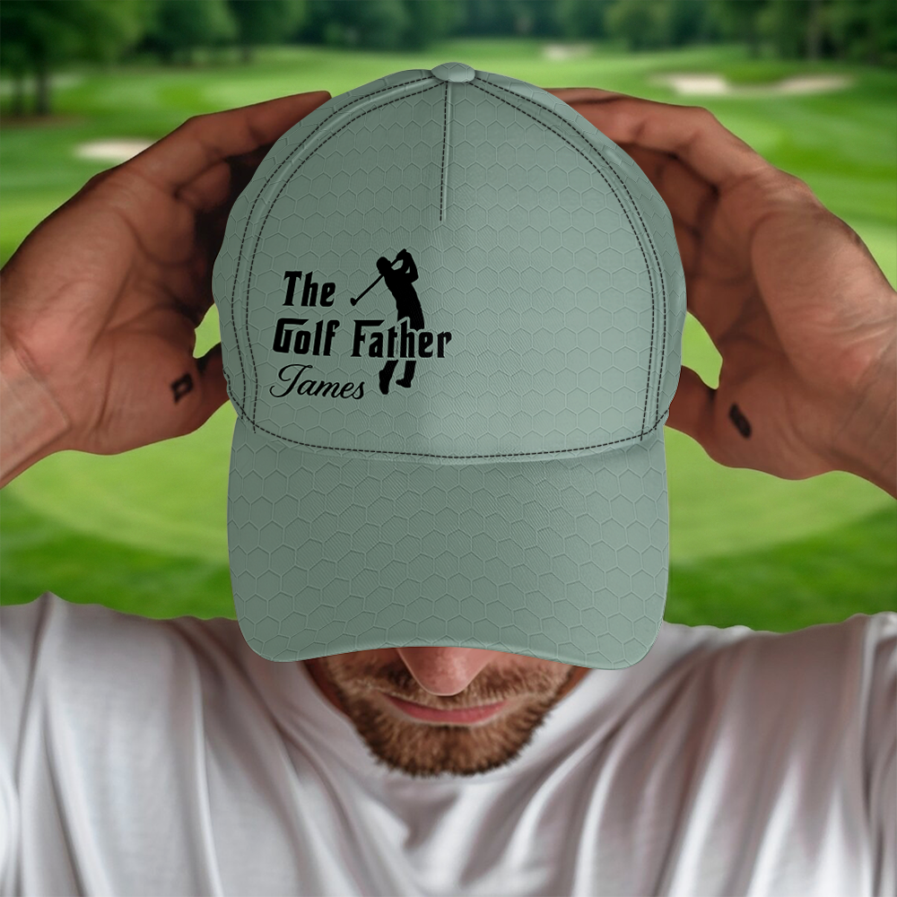 Custom Name The Golf Father Classic Cap - Personalized Father’s Day Gift HO82 902430
