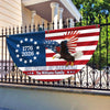Personalized 250 Years Of Freedom 1776–2026 Eagle Non-Pleated Fan Flag HO82 901306