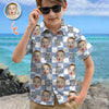 Custom Photo Best Boy Best Girl Ever Kid Hawaii Shirt TH10 169971
