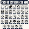 Custom Sport Team Name & Mascot Oversized Shirt, Shoulder to Shoulder Shirt LM32 670113