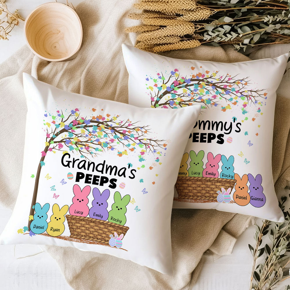 Custom Family Bunny Easter Day Pillow TH10 892479