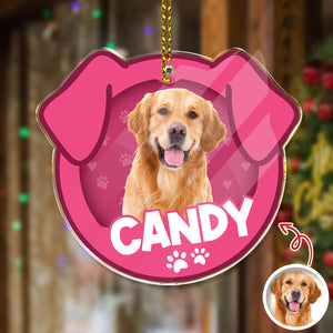 Custom Furry Baby Photo - Personalized Acrylic Ornament Gift For Dog Lovers CH07 899102