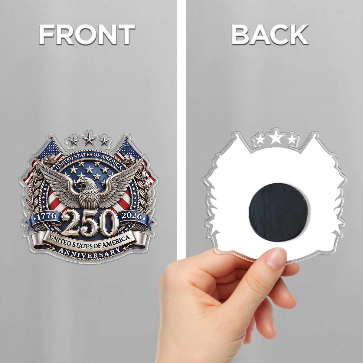 250th Anniversary United States Of America Acrylic Magnet HA75 920418