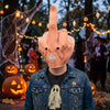 Funny Middle Finger Hand Mask, Halloween Fun Gag Cosplay Gift LM32 670219