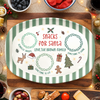 Personalized Snack For Santa Platter, Gift for Christmas TH10 171331