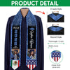 Custom Photo Class of 2026 Flag Graduation Stoles - Graduation Gift, Senior Gift HO82 901640