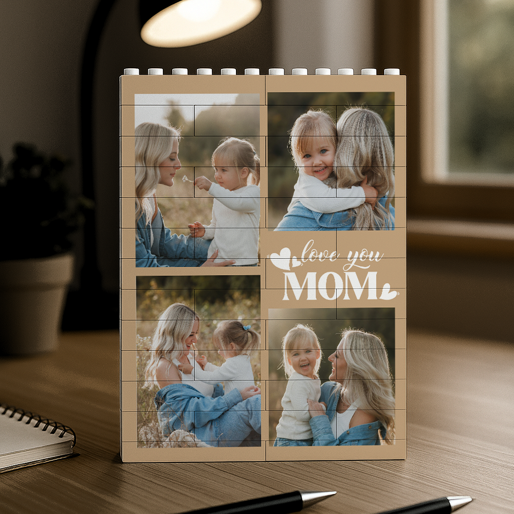 Custom Photo Custom Love You Dad/Mom Building Block CH07 910730
