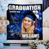 Custom Photo Class Of 2026 Balloon Graduation Party Backdrop LM32 899451