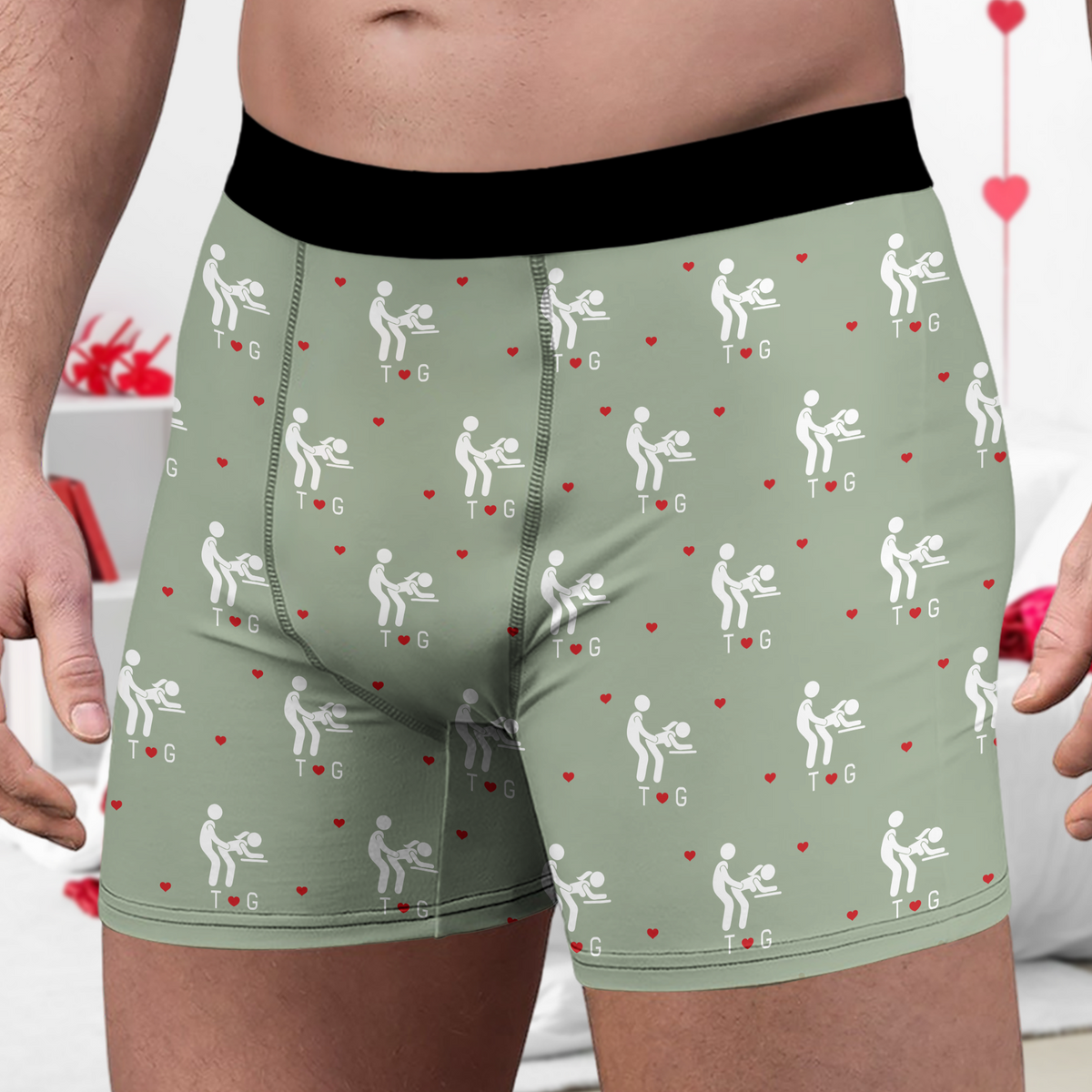 Personalized Novelty Boxer Briefs – Funny Custom Underwear for Men, Humorous Gift for Him HO82 903416