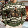 Custom Photo Duck Hunting Lovers Ugly Sweater LM32 897243