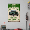 Custom Photo I Fix Sh!t That's What I Do Metal Sign - Funny Mechanic Gift TH10 170489