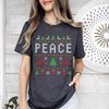 Personalized Come In Peace Couple Christmas Shirt, Funny Xmas Gift HO82 900684