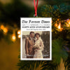Custom Photo The Forever Times Acrylic Ornament Christmas Gift For Couples HO82 894732